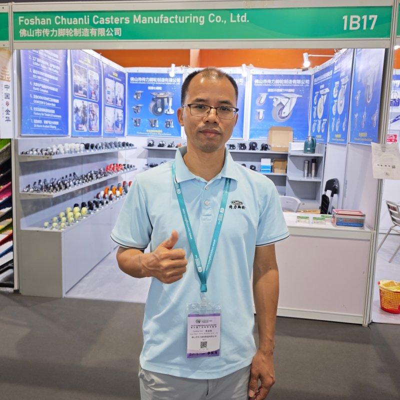 CMCL hjul på Guangzhou Sourcing Fair 2026: Stand 1B17 trækker globale købere med højtydende industrielle hjul