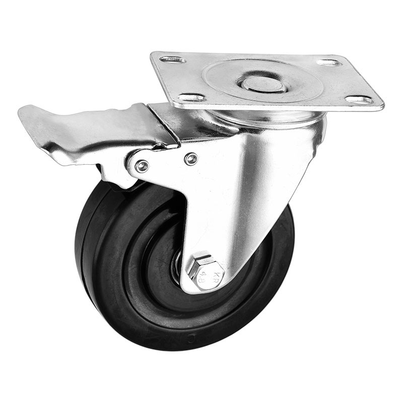 Medium Duty Casters Rubber Anti static