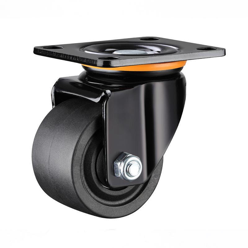 Low Profile Polyamide Casters Hole Spacing 83x60mm