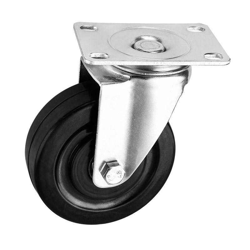 Medium Duty Rubber Anti Static Casters Wheels
