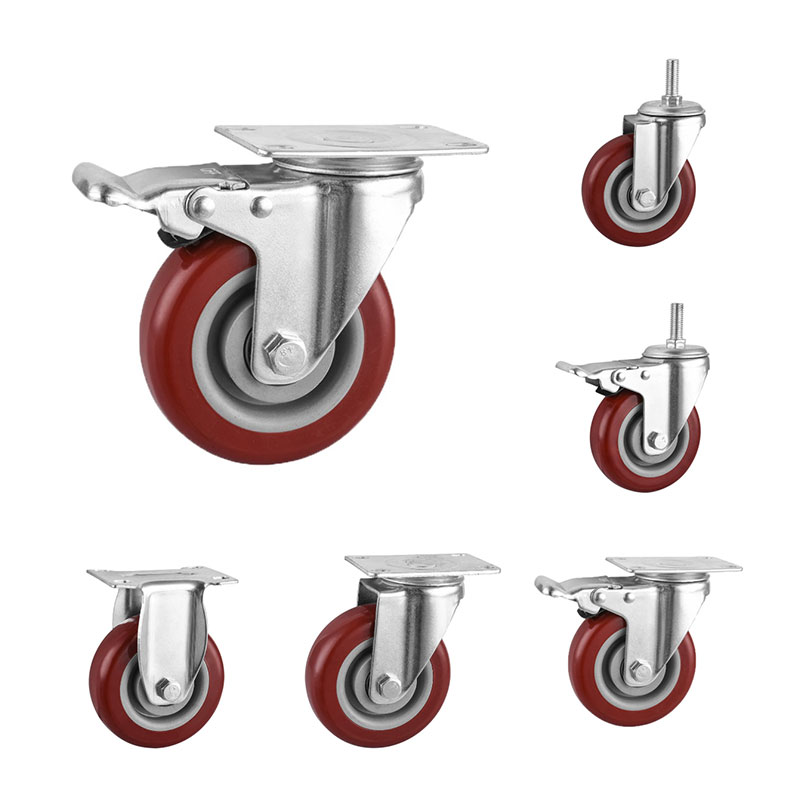 Medium Duty Casters PU -hjul