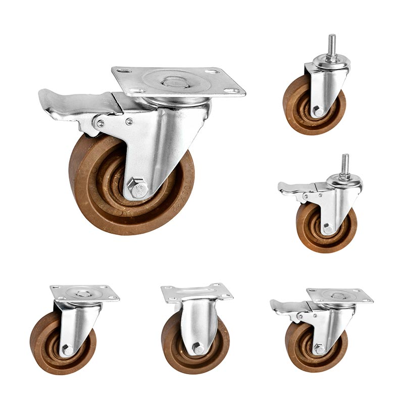 Medium Duty Højtemperatur Hjul 280 ℃